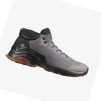 Salomon X REVEAL CHUKKA CLIMASALOMON™ WATERPROOF Erkek Kışlık Botlar Gri | TR 3378VRW